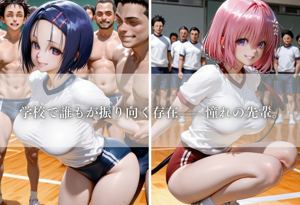 憧れの巨乳な先輩と乱れまくる話〜vol.3〜 サンプル1ページ目