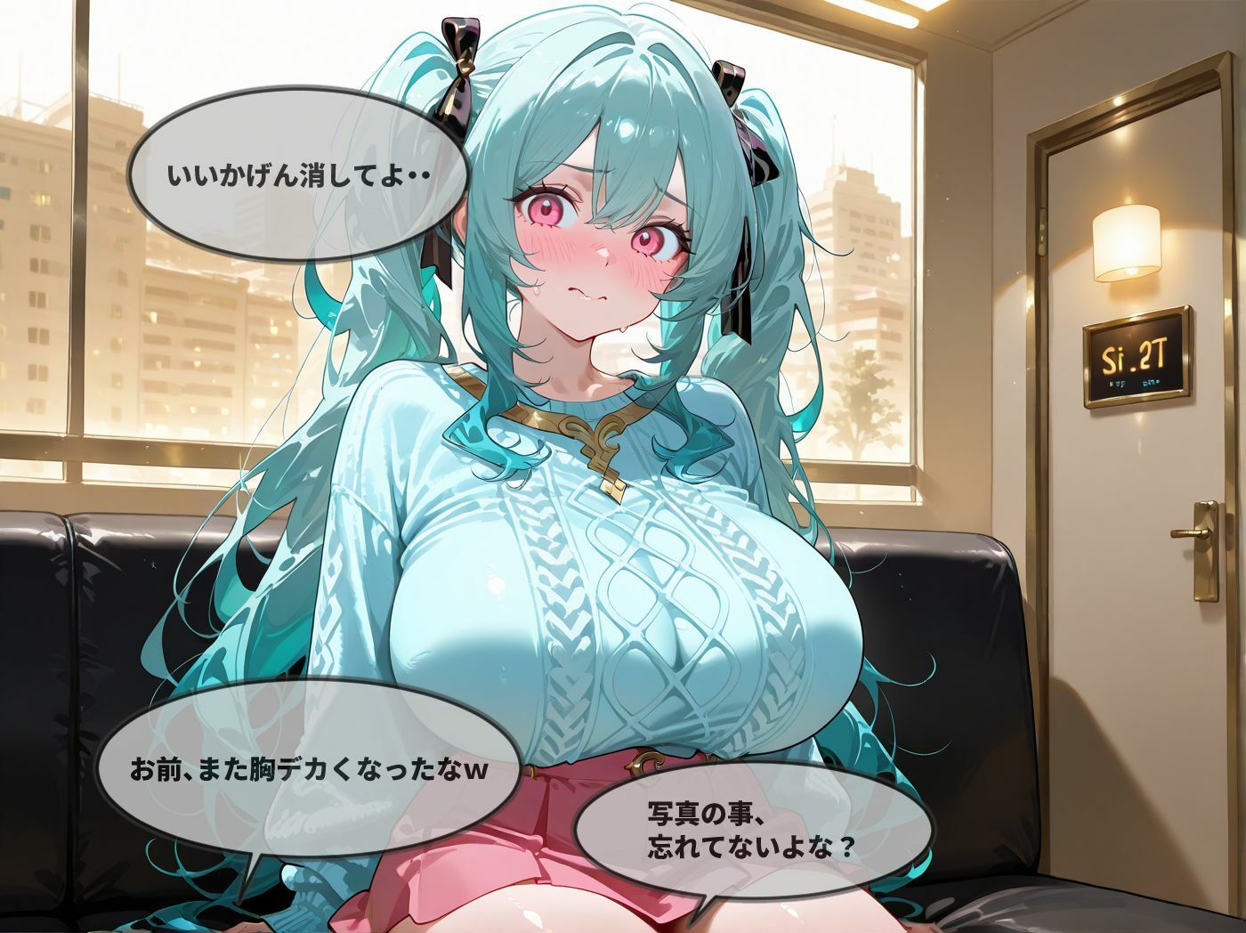 【NTR】清楚彼女はデート中に寝取られる サンプル5ページ目
