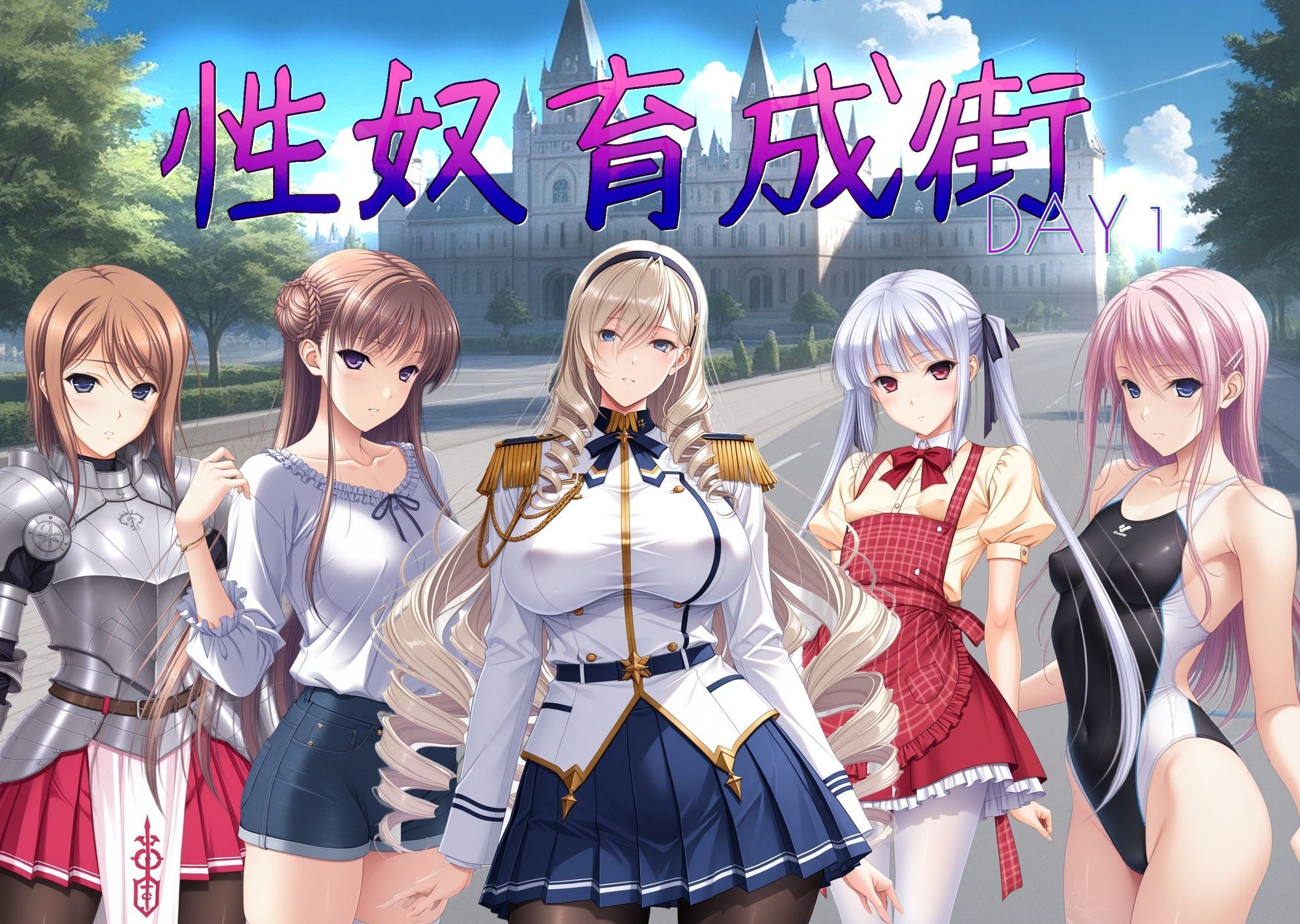 性奴育成街day1 サンプル1ページ目