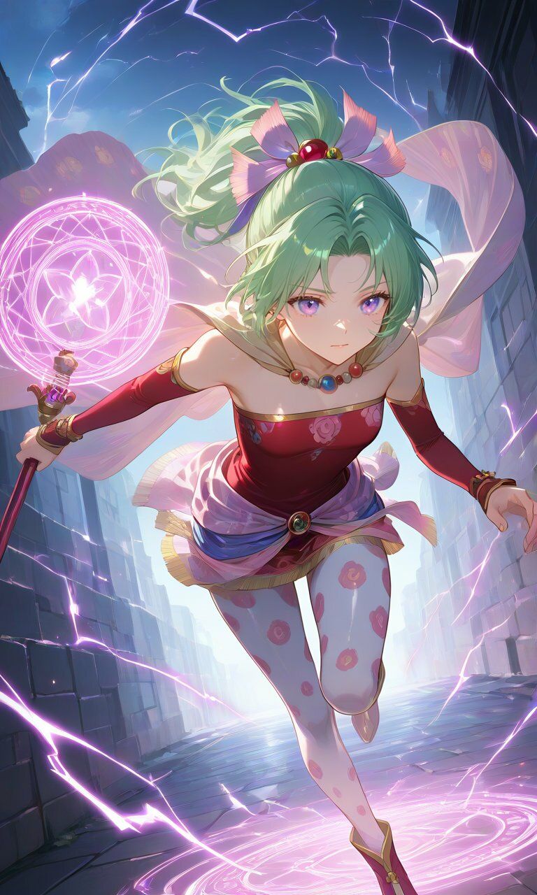 魔導少女と夜の営み サンプル1ページ目