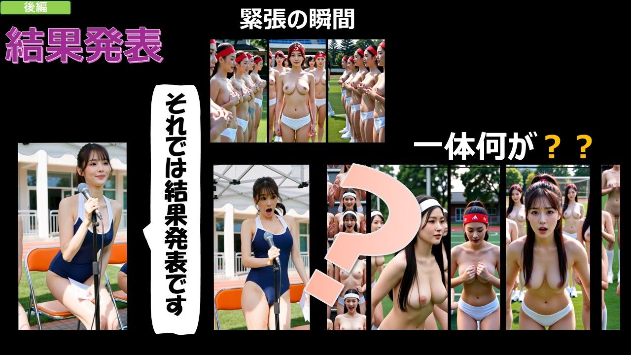 私立露出学園 大露出体育祭 ザ・ムービー 後編 サンプル10ページ目