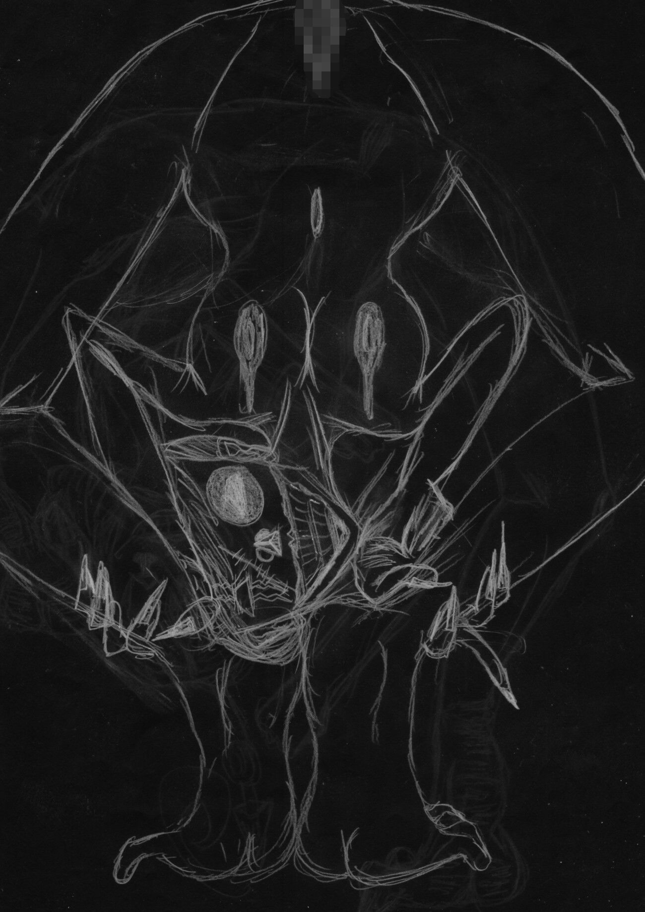 黒よりも黒いエロティックホラー黒戯絵集「マネキンポーズ11」 サンプル5ページ目