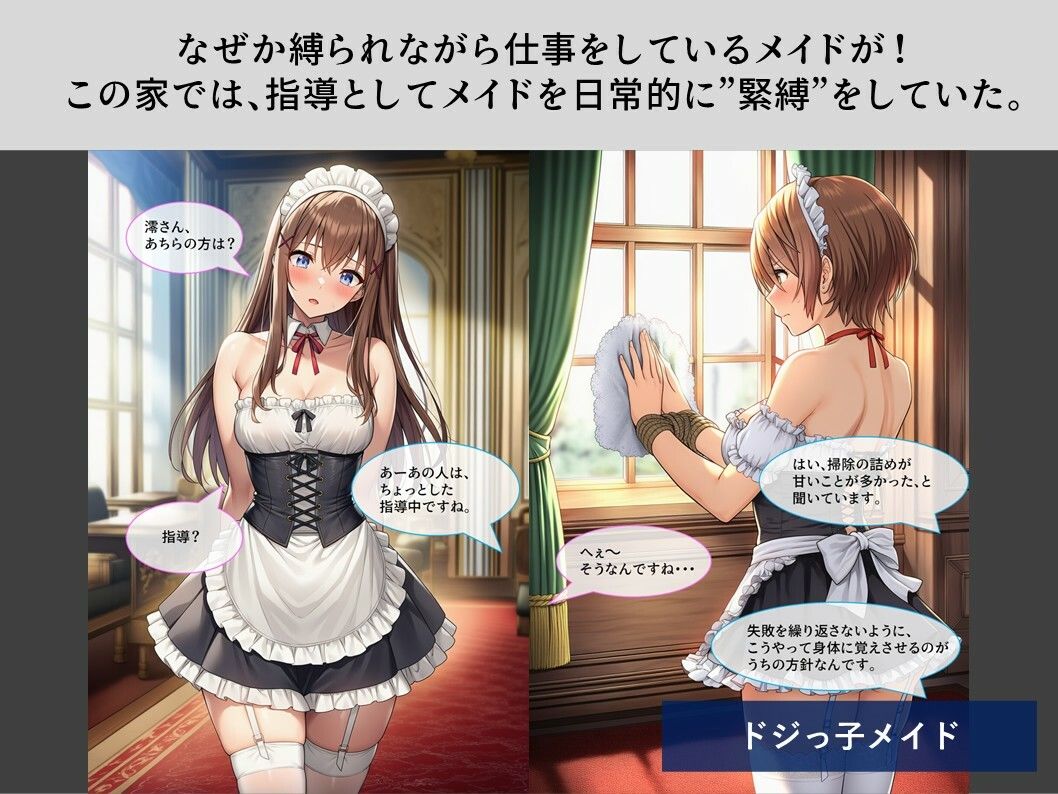 【TheDID】婦警さん緊縛監禁/ドジっ子メイド サンプル6ページ目