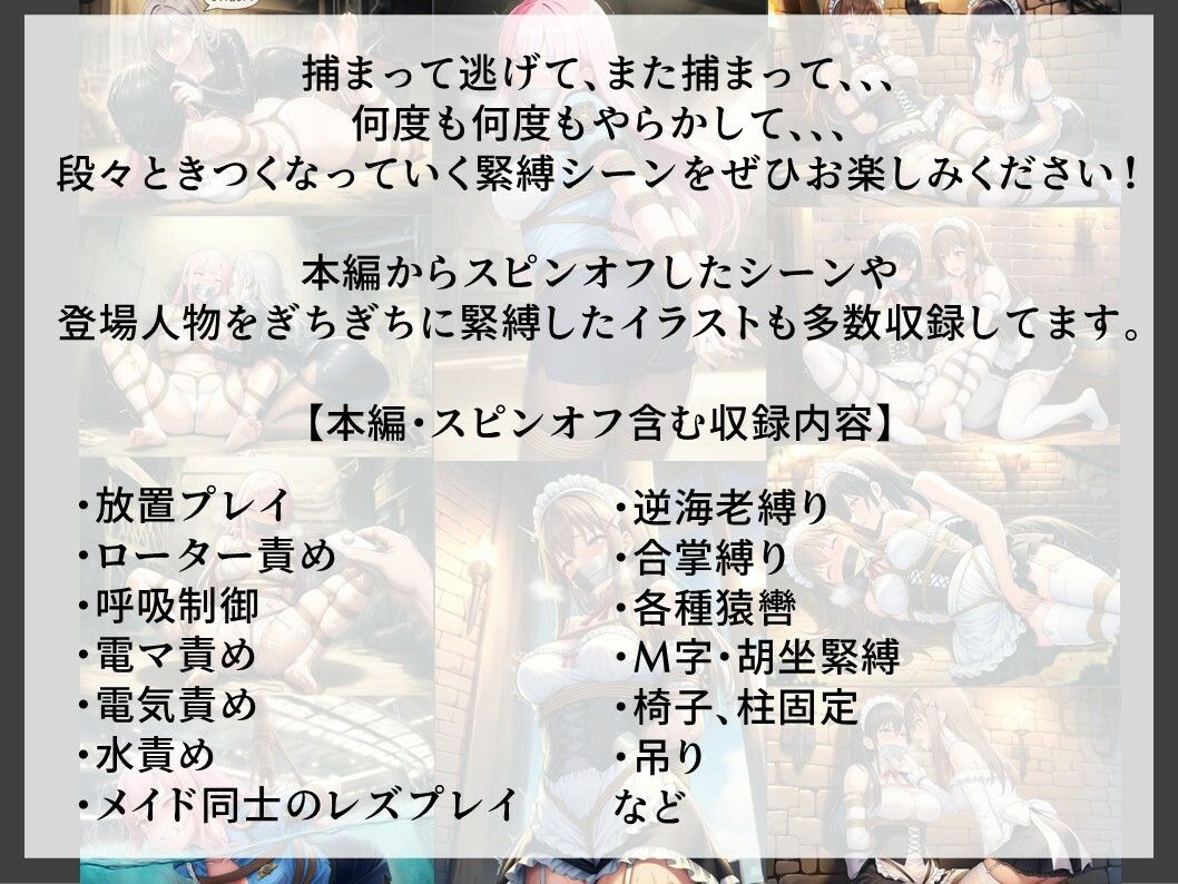 【TheDID】婦警さん緊縛監禁/ドジっ子メイド サンプル9ページ目