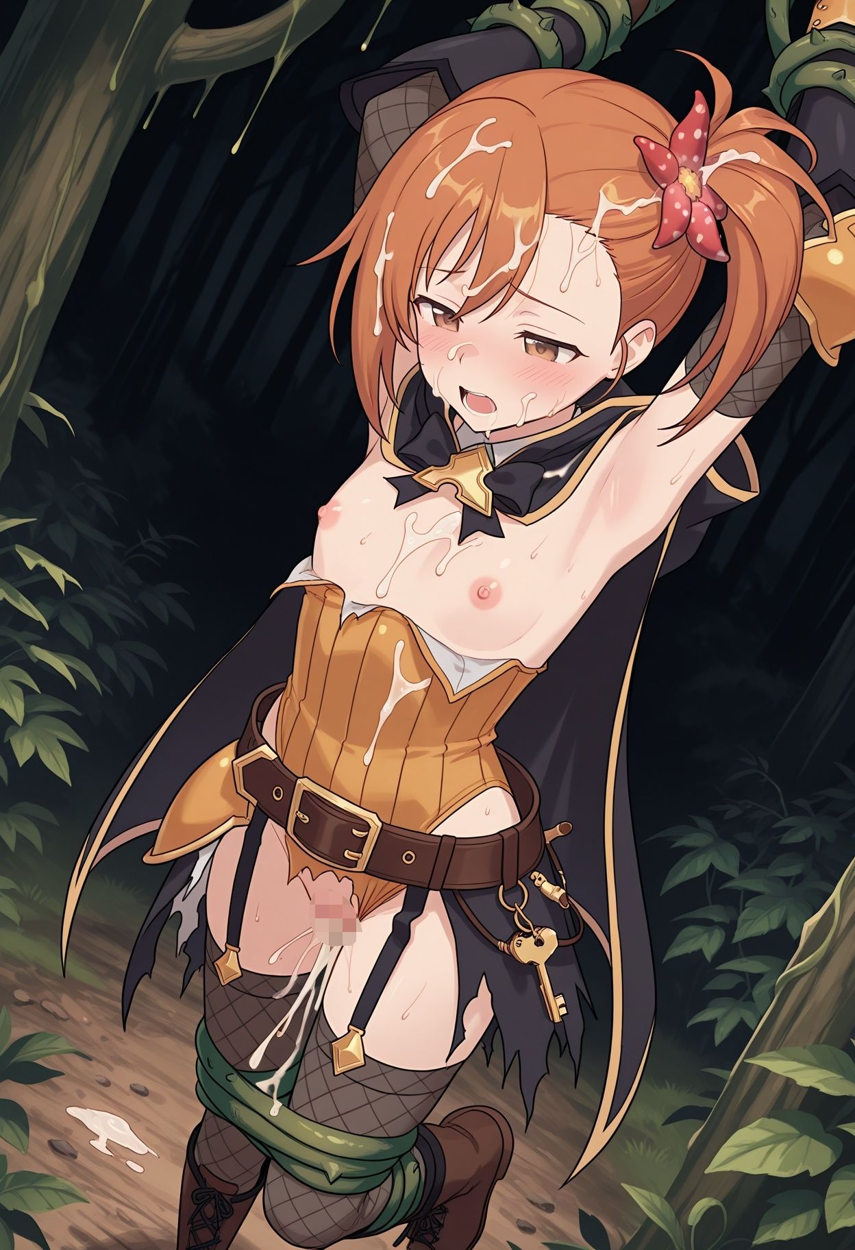 姫結兎耳触手陥落 サンプル1ページ目