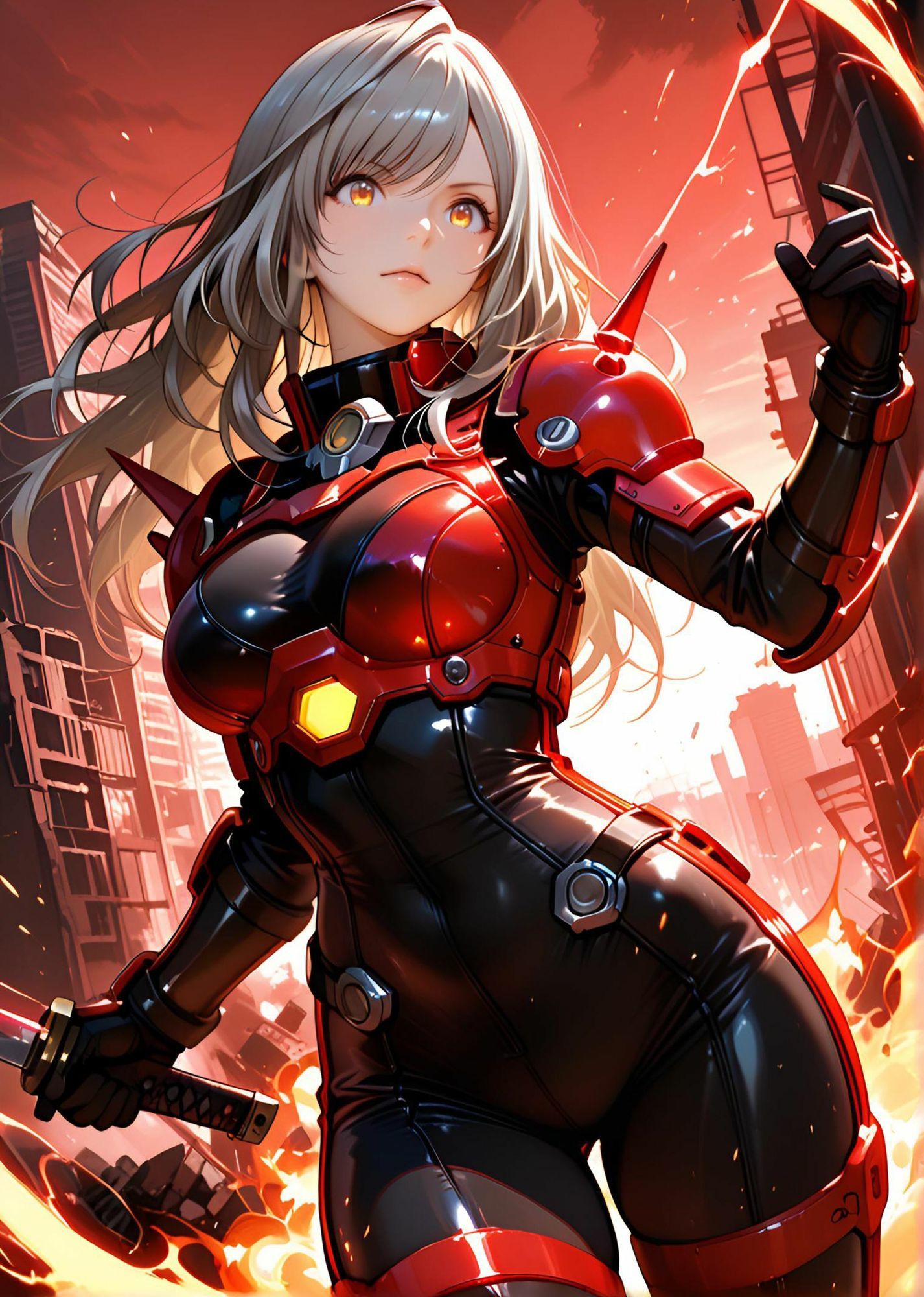 ASAHINA KAGURA Collection Battle Suit Vol.1 サンプル3ページ目