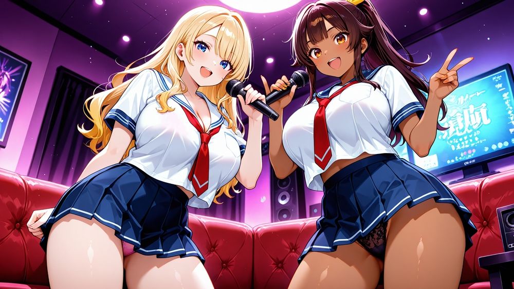 隣に引っ越した爆乳ギャル姉妹が童貞誘惑種付け【4K】 サンプル5ページ目