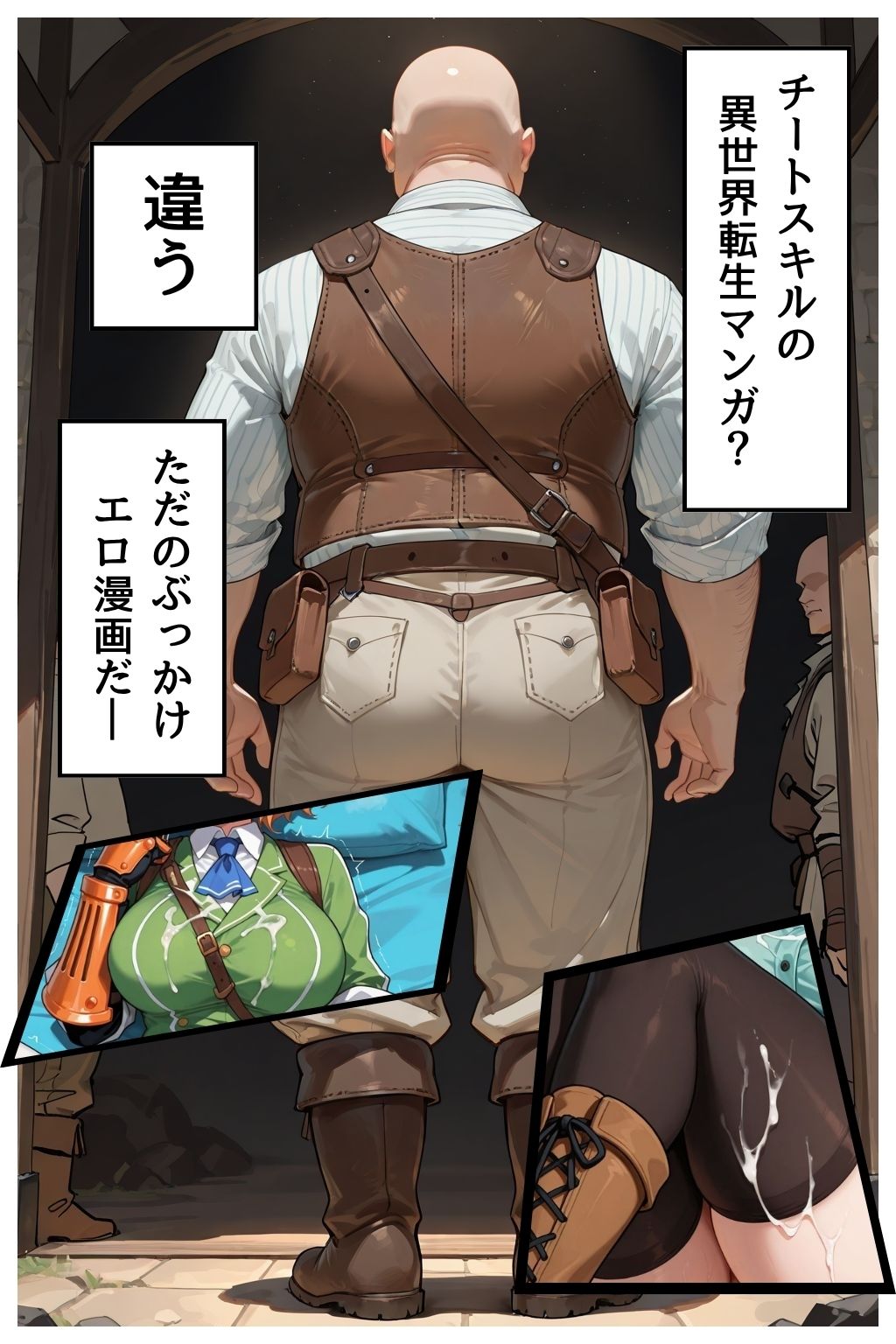 ぶっかけ（エルフ編）白濁幸運シリーズ サンプル2ページ目