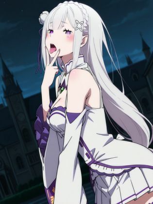 エミリア/ emilia - デフォルト衣装/ Default サンプル1ページ目