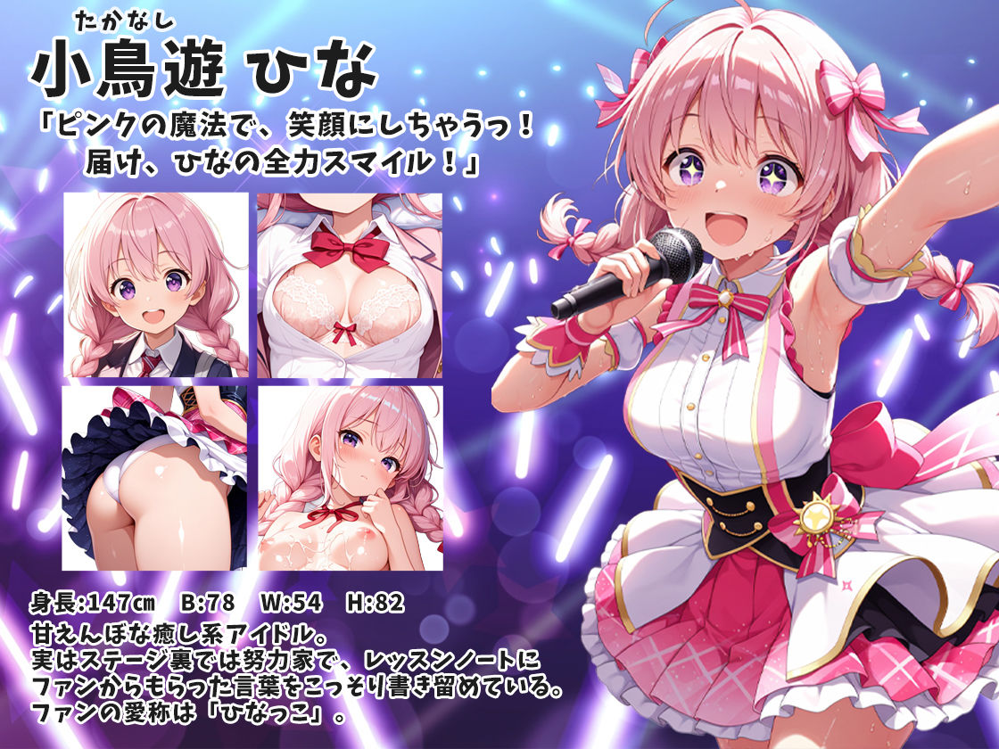 女子校生アイドルの大胆裏画像が大流出！〜小鳥遊ひな編〜 サンプル3ページ目
