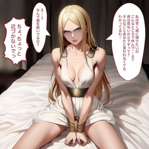 姫は熱い白濁液を体内に注がれる サンプル2ページ目