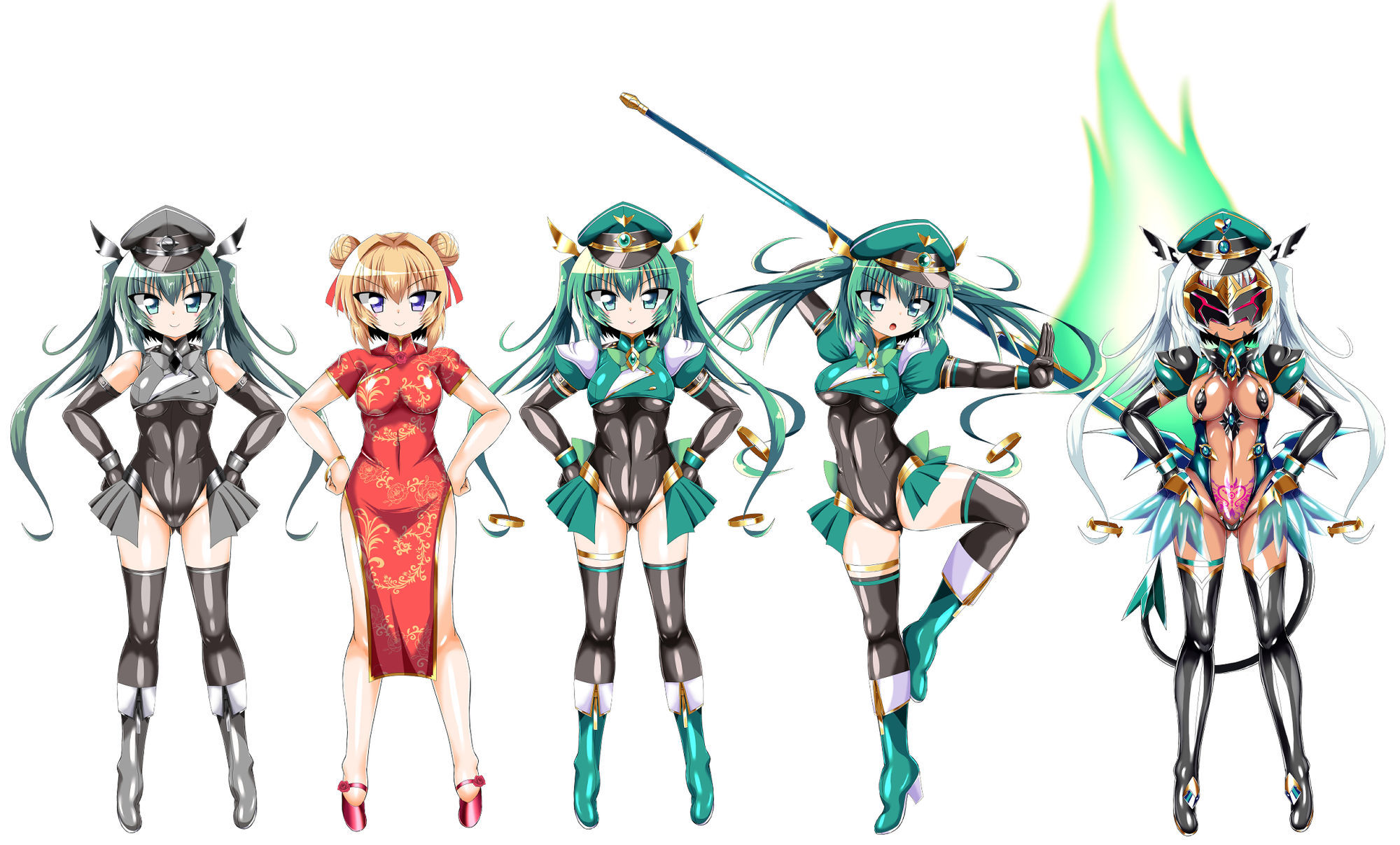 CONCUBINES 魔法少女淫獄篇 3 サンプル1ページ目