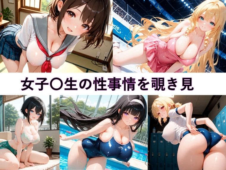 ヨンケイアニメドウガ女子〇生の絶頂保健実習 サンプル2ページ目