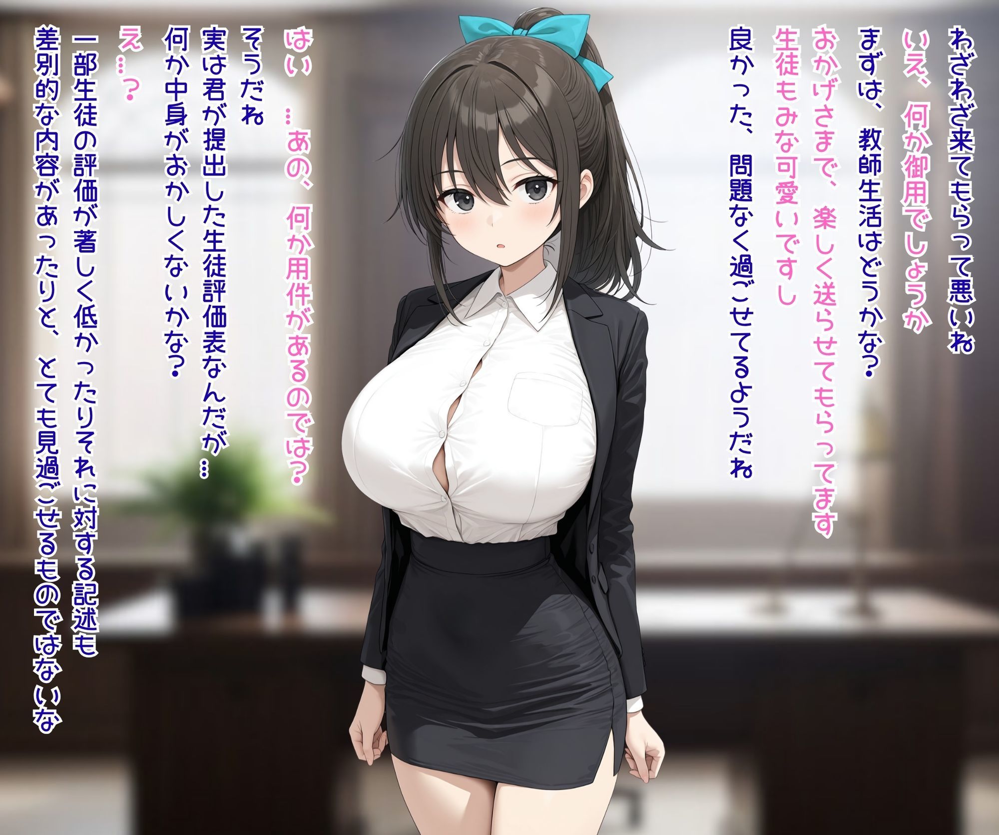 かえで先生の憂鬱教師生活 サンプル4ページ目
