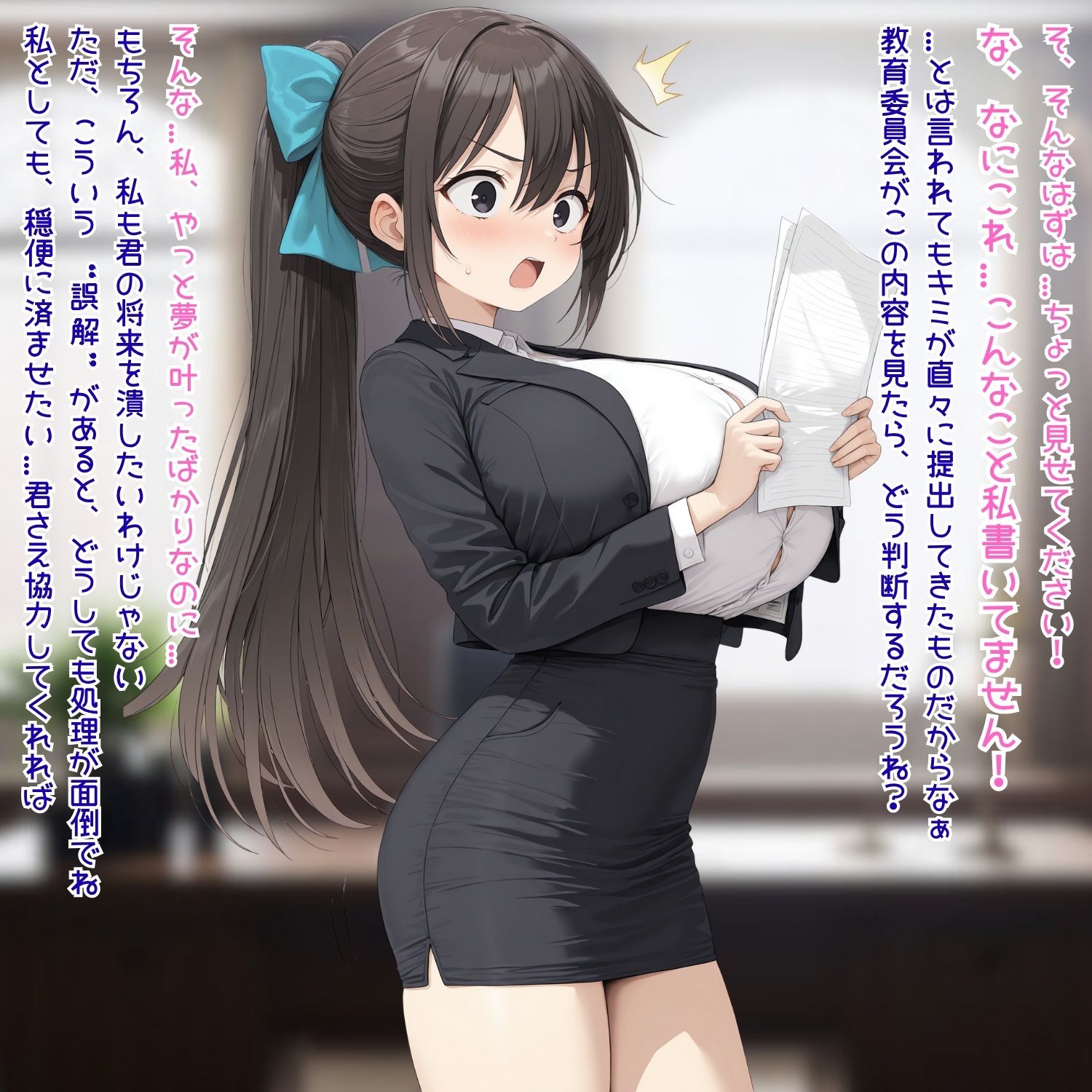 かえで先生の憂鬱教師生活 サンプル5ページ目