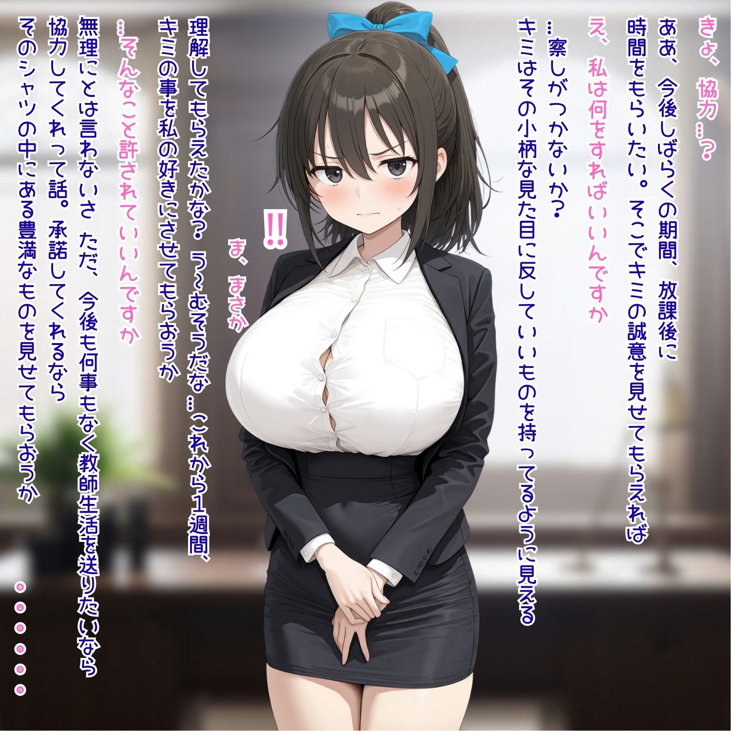 かえで先生の憂鬱教師生活 サンプル6ページ目