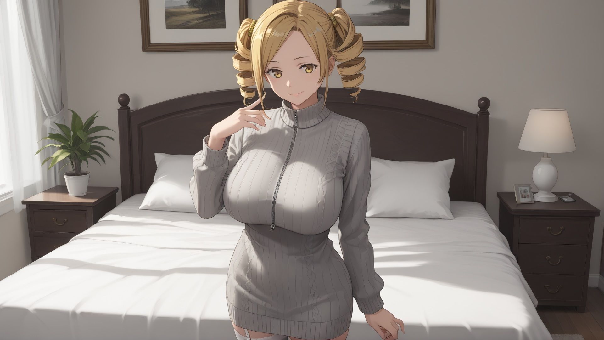 寝ている○○にぶっかけ まみ編 サンプル1ページ目