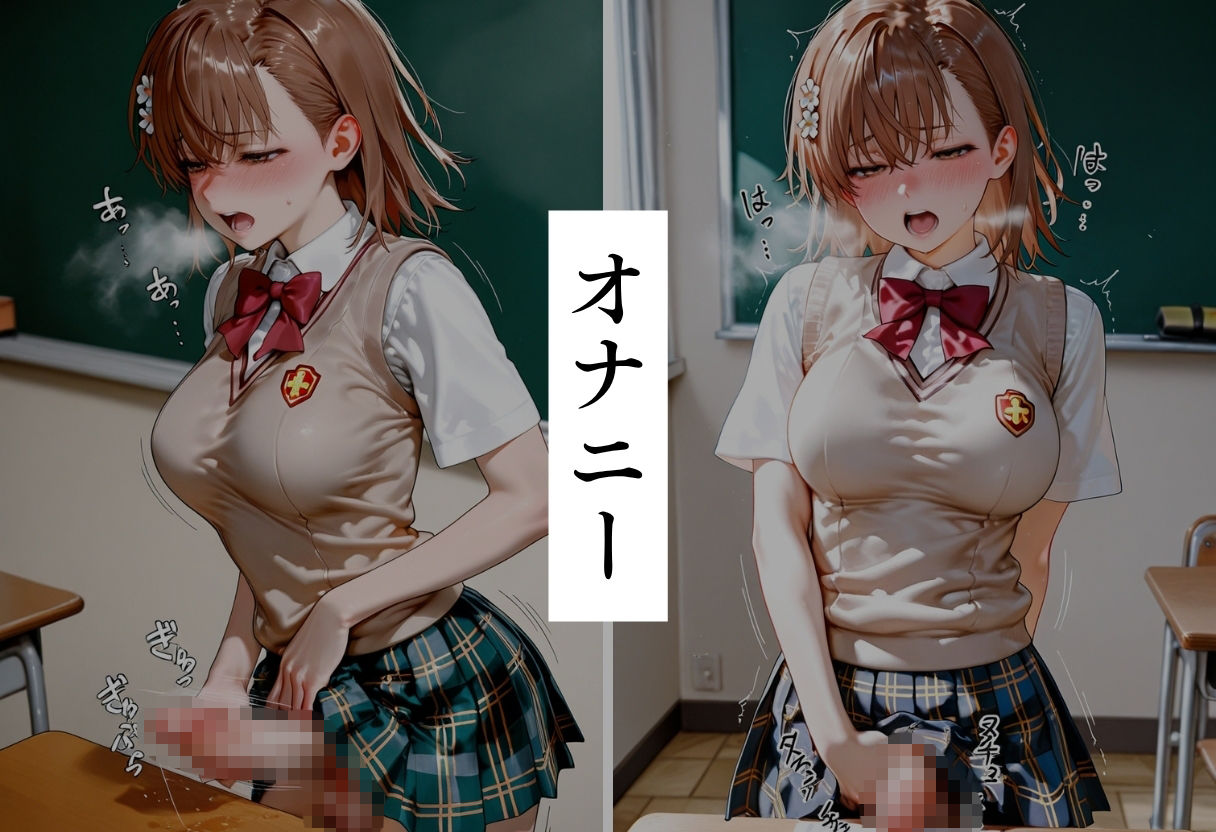 ふたなりギャルをア○ルファック サンプル3ページ目