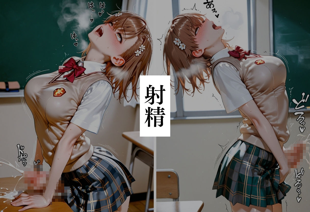 ふたなりギャルをア○ルファック サンプル4ページ目