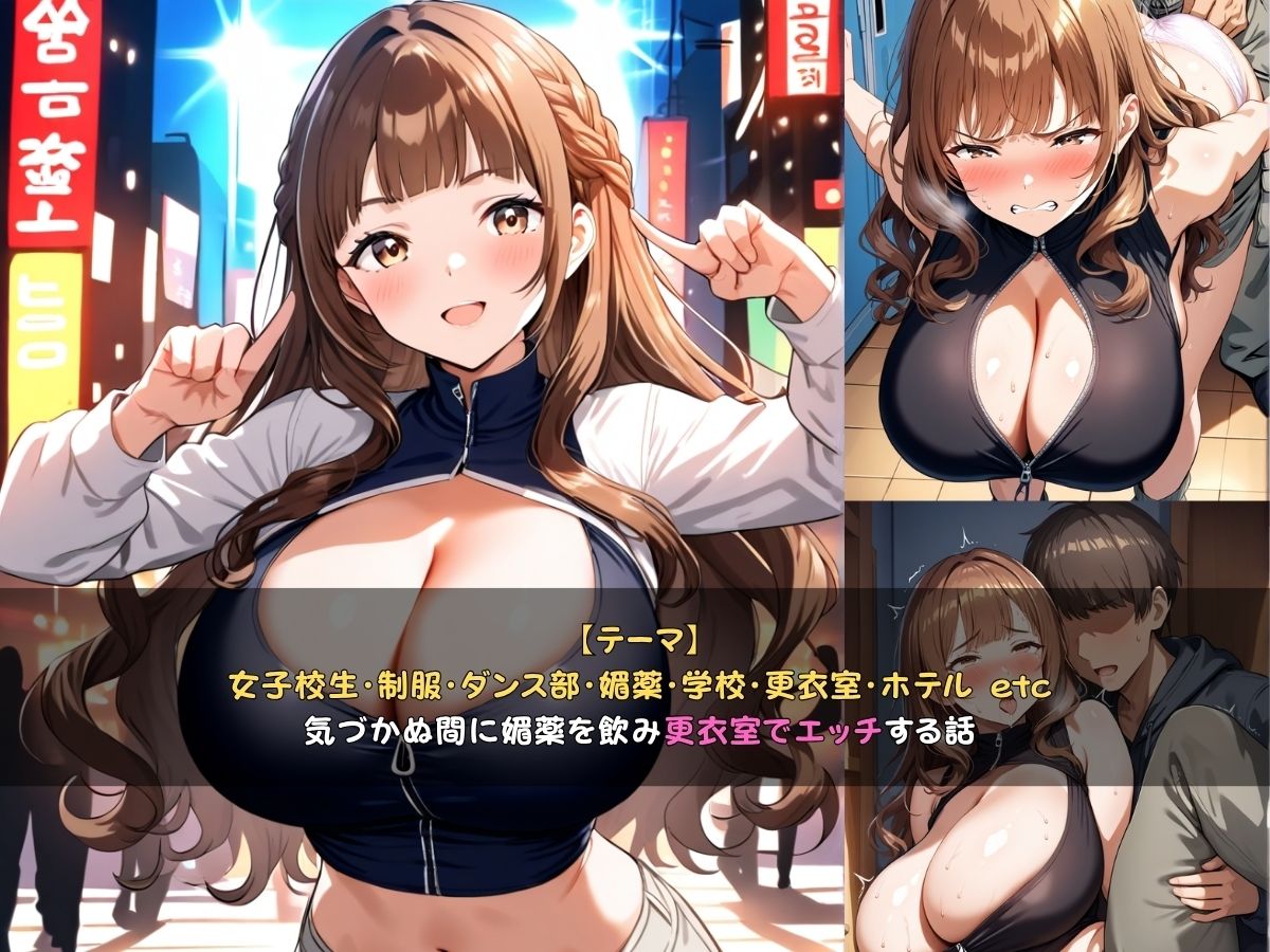 狙われた女子校生ダンス部編─顧問の指導で巨乳JK完全服従ー サンプル3ページ目