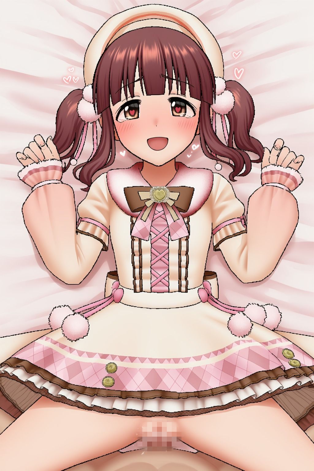 ふわもこ冬ワンピの天使系アイドルといちゃらぶエッチするイラスト集 サンプル6ページ目