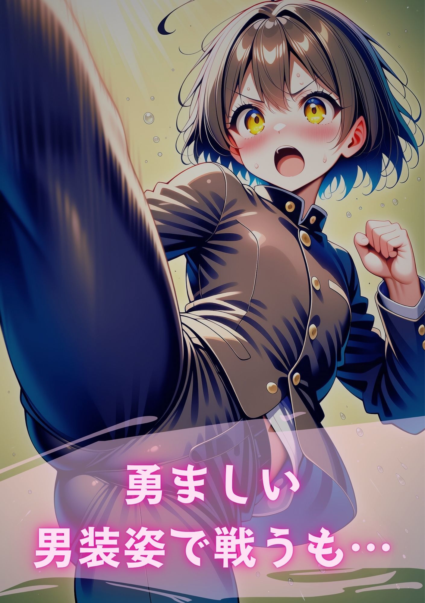テンタクソロジー外伝05:装触戦士コテツ サンプル2ページ目
