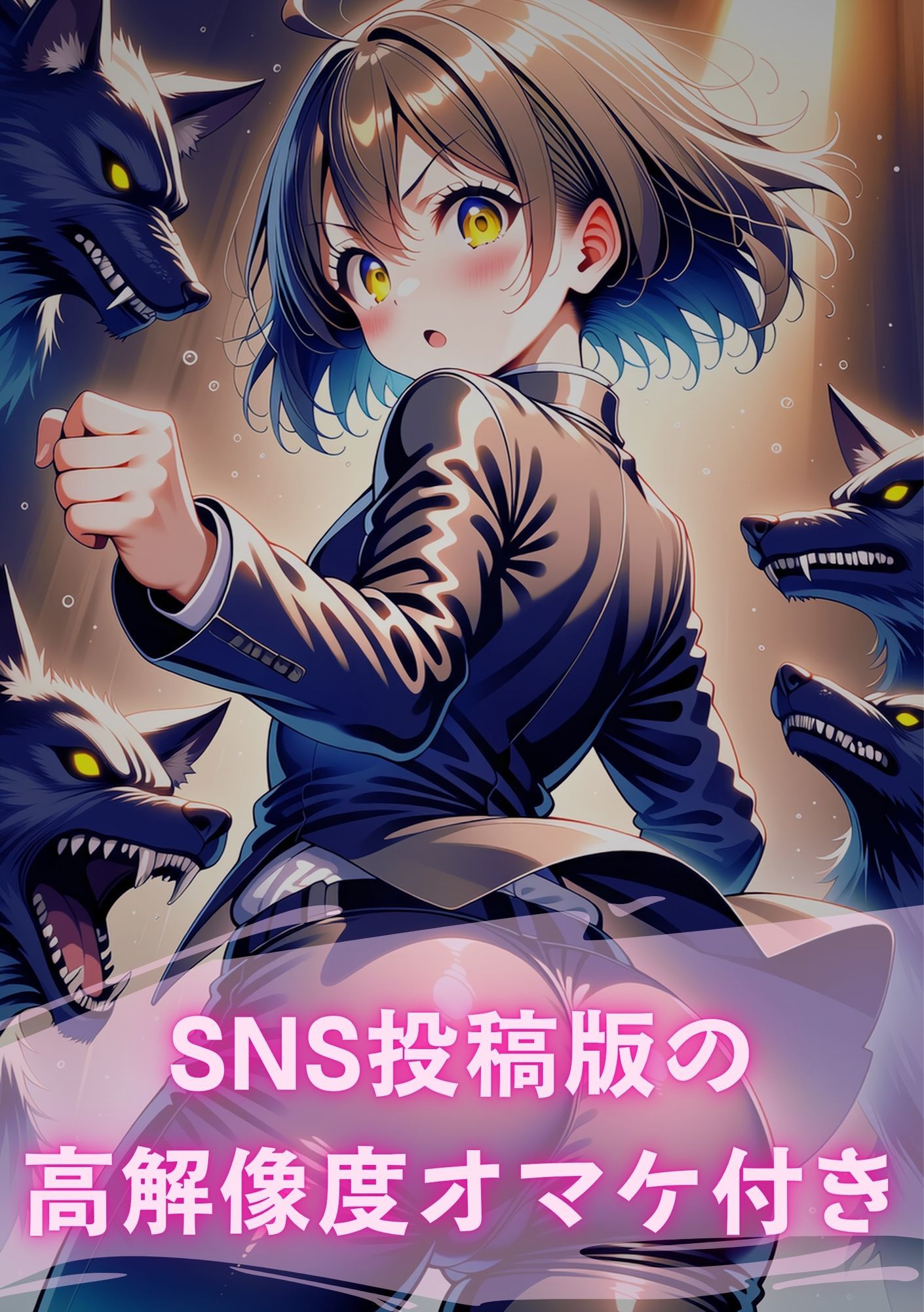 テンタクソロジー外伝05:装触戦士コテツ サンプル5ページ目