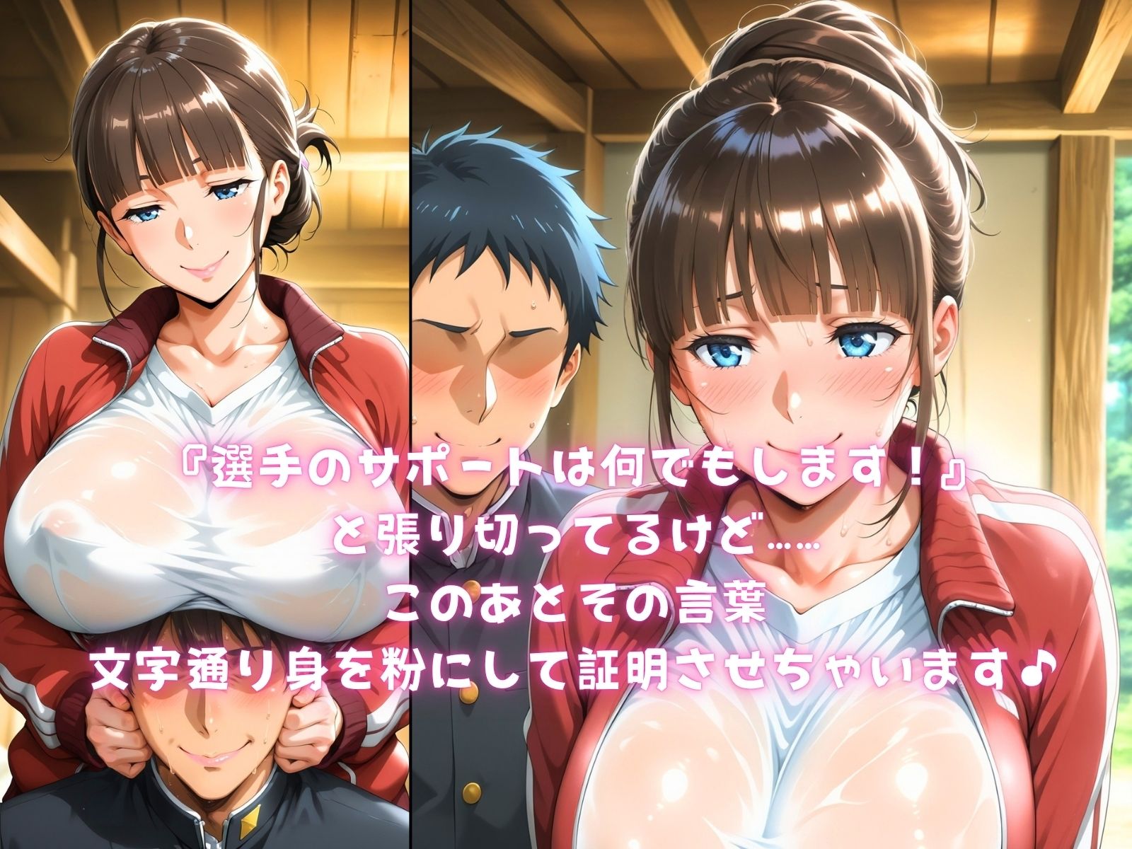 マネージャー3泊4日合宿 サンプル1ページ目