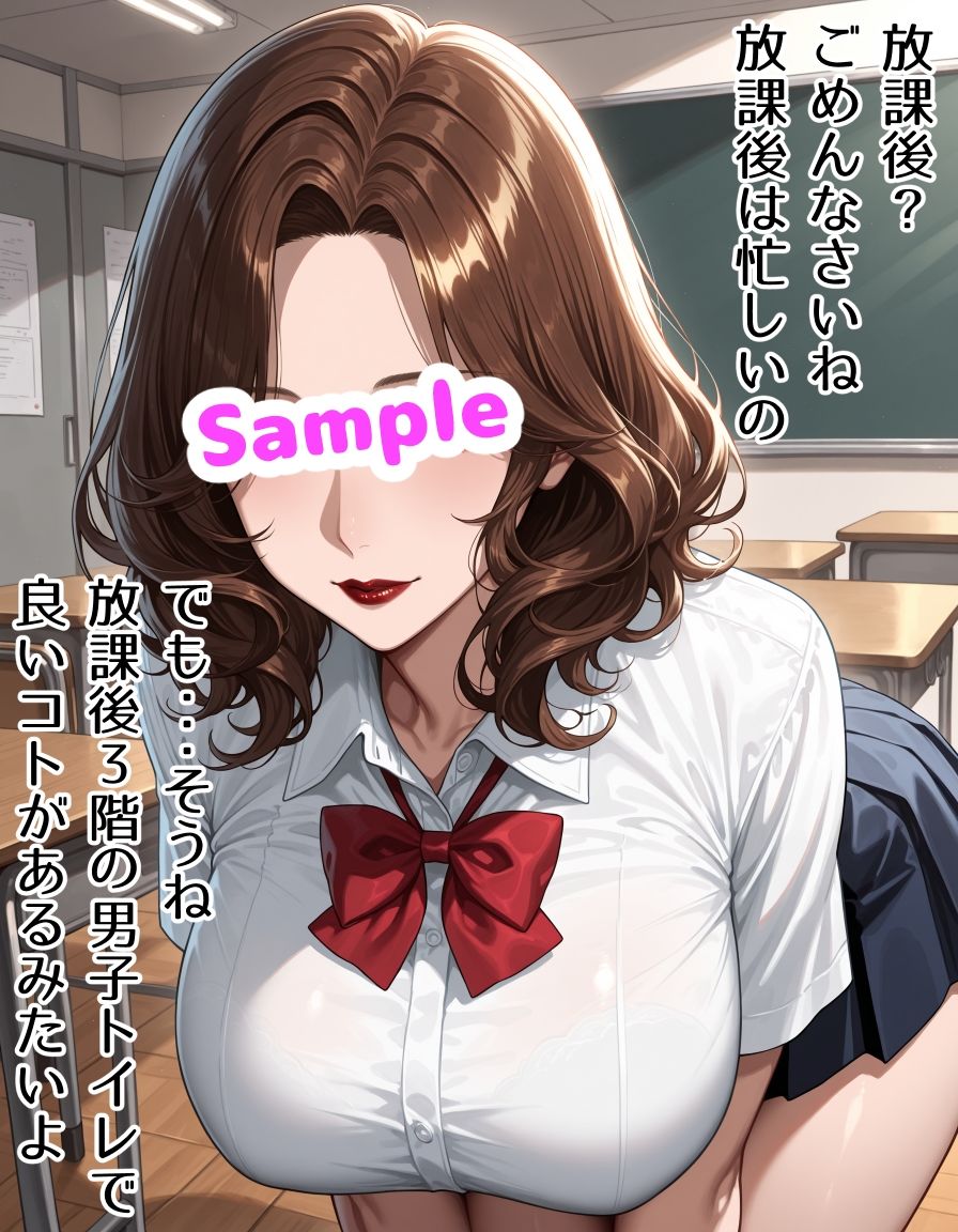 同級生クールJKがあなただけに教えるピンク色の秘密（ハート） サンプル2ページ目