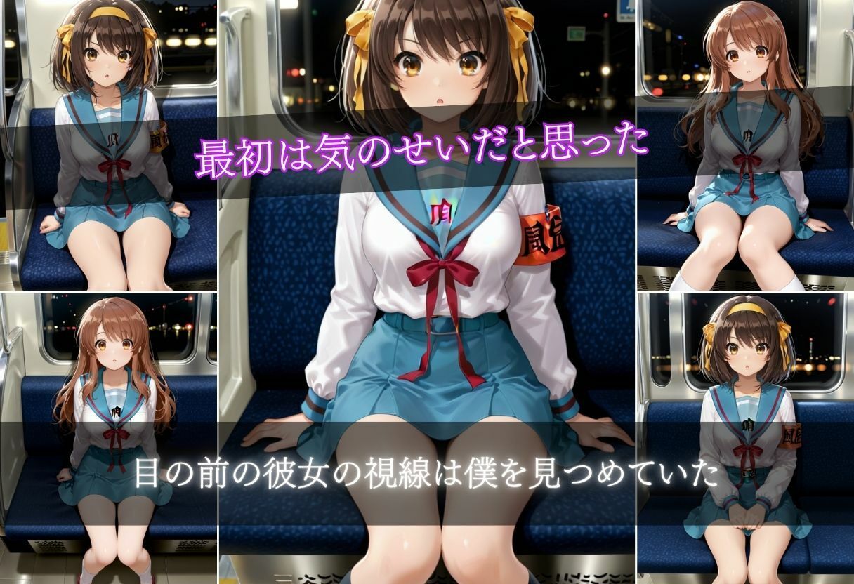 電車で女の子に誘惑されちゃった話vol.1 サンプル2ページ目
