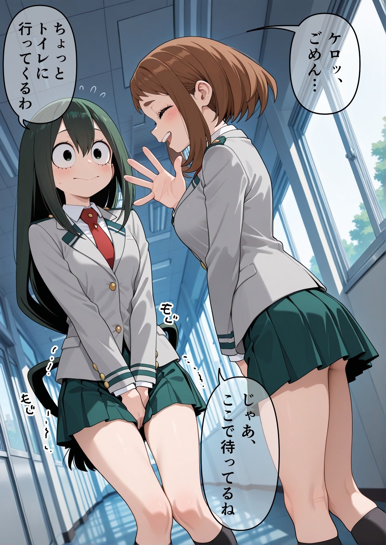 僕のヒー〇ーアカデミア-麗日お茶子編 サンプル1ページ目