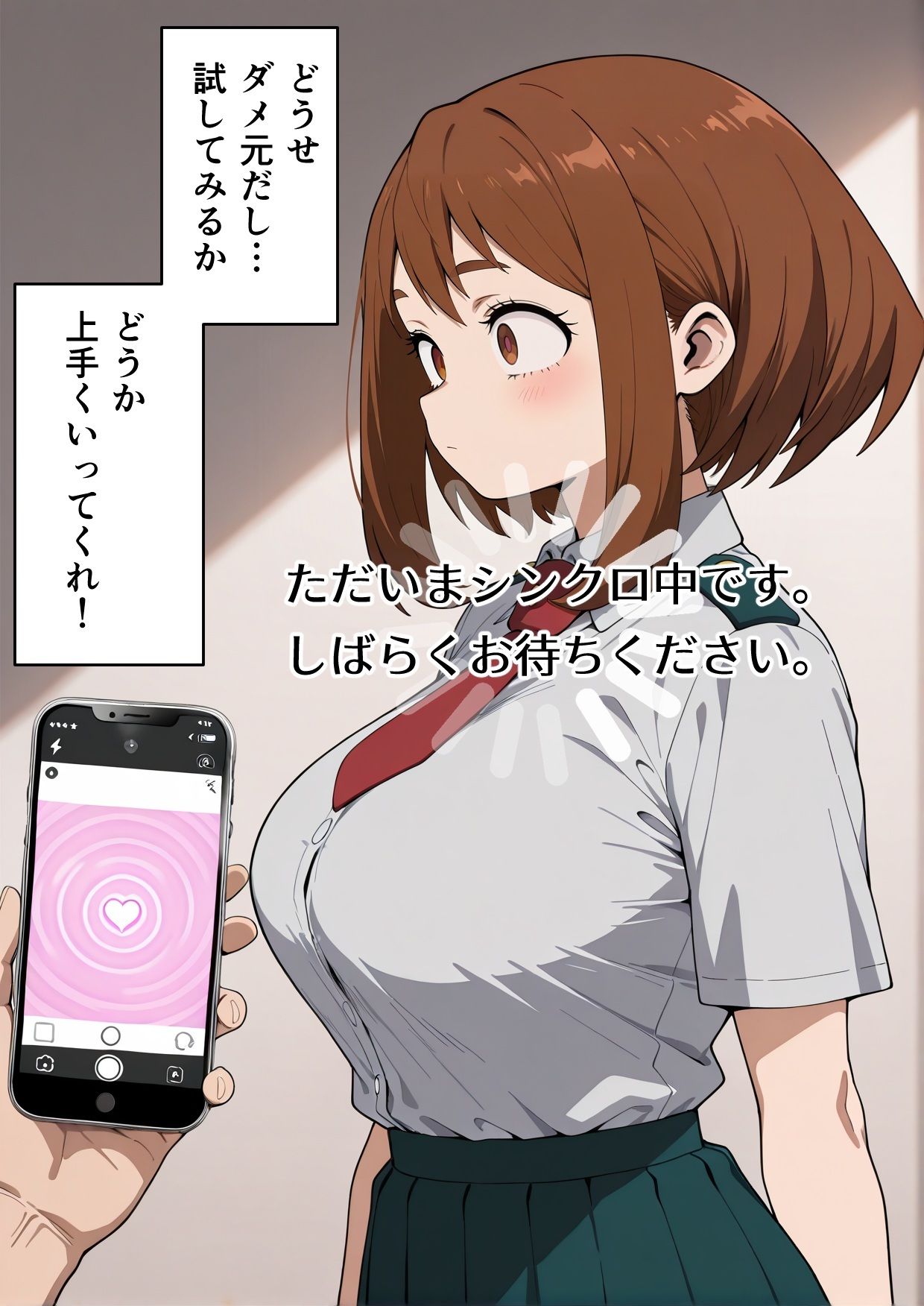 僕のヒー〇ーアカデミア-麗日お茶子編 サンプル2ページ目
