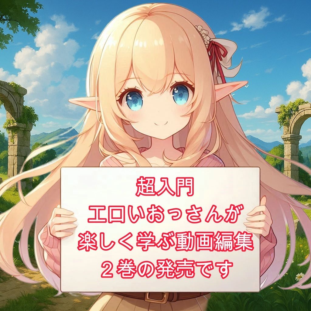 エロいおっさんが楽しく学ぶ動画編集 2 サンプル1ページ目