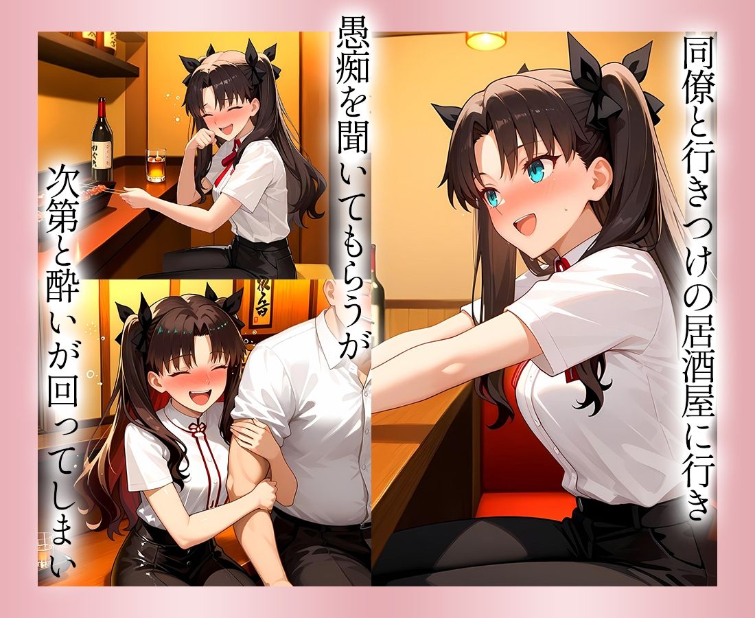 ●っぱらうと豹変する彼女と鬼イキセックス！  遠坂さん サンプル2ページ目