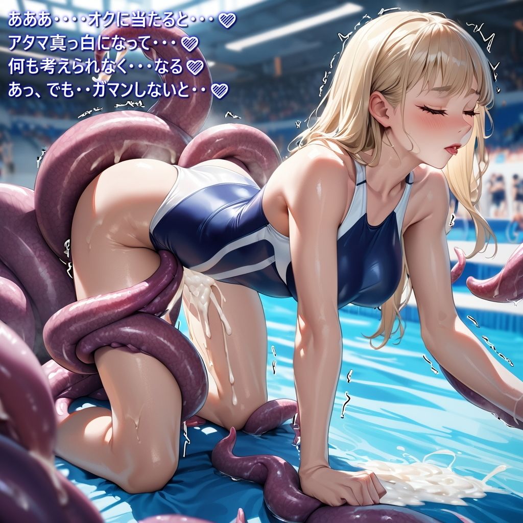 『触リンピック』全員18禁メダル【競泳水着編】 サンプル3ページ目
