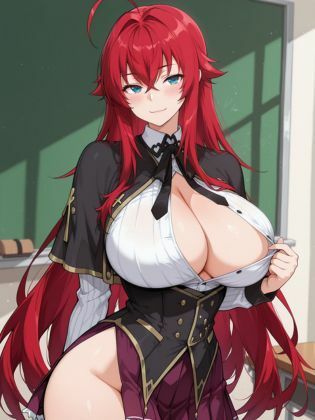 リアス・グレモリー/ Riasu Gremory - デフォルト衣装/ default costume サンプル1ページ目