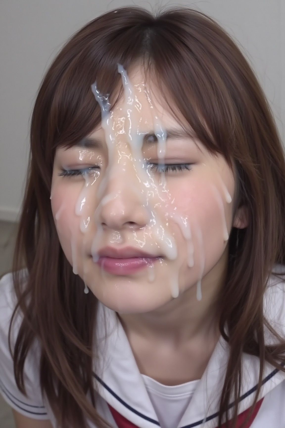 可愛いJKの顔面にひたすらザーメンぶっかけ！7 サンプル3ページ目