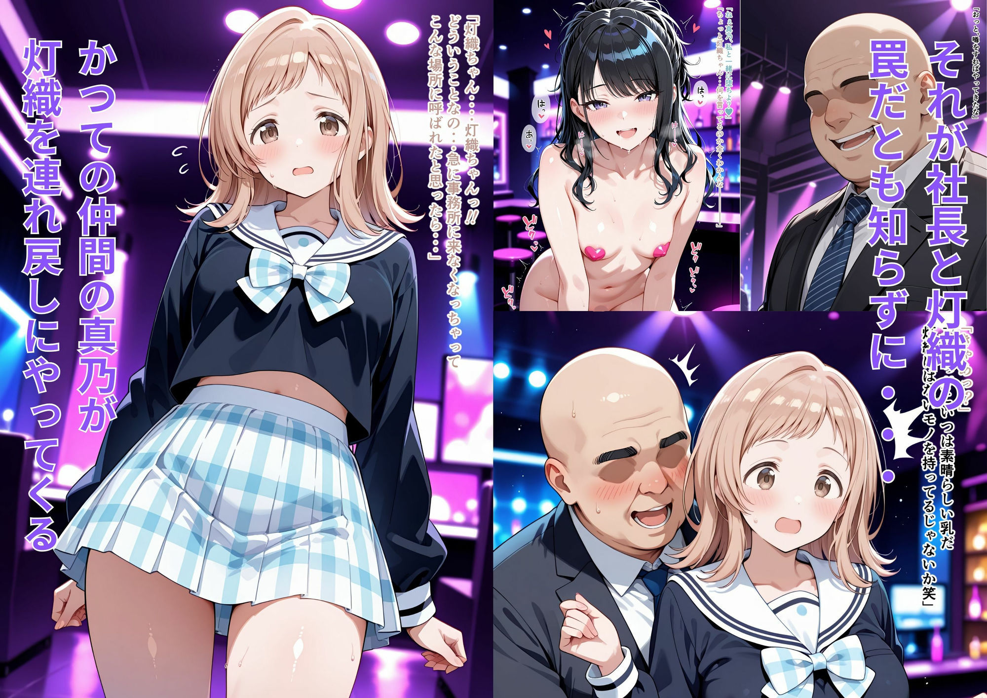 アイドルの落とし穴2  汚れていく星達 サンプル4ページ目