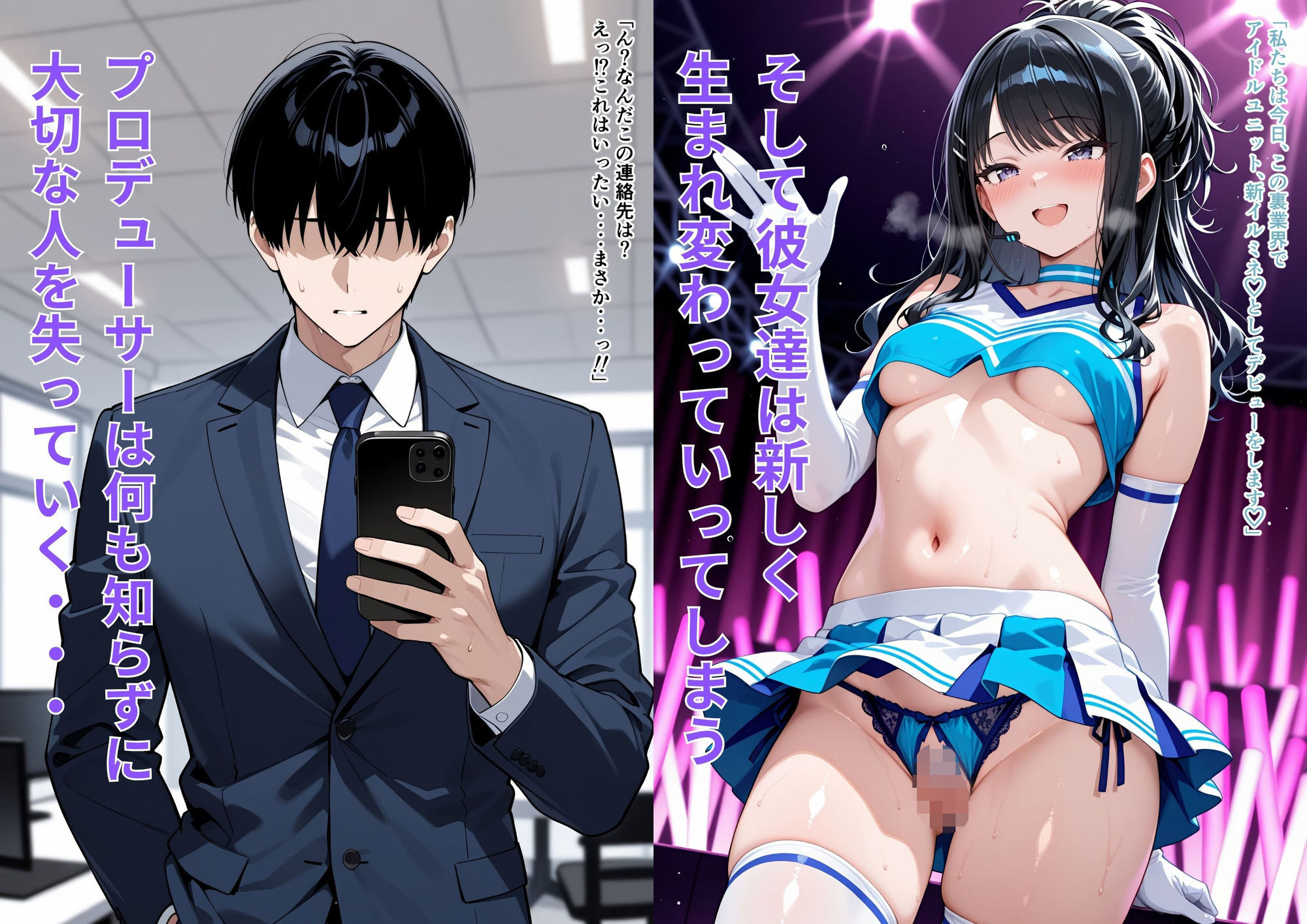アイドルの落とし穴2  汚れていく星達 サンプル7ページ目