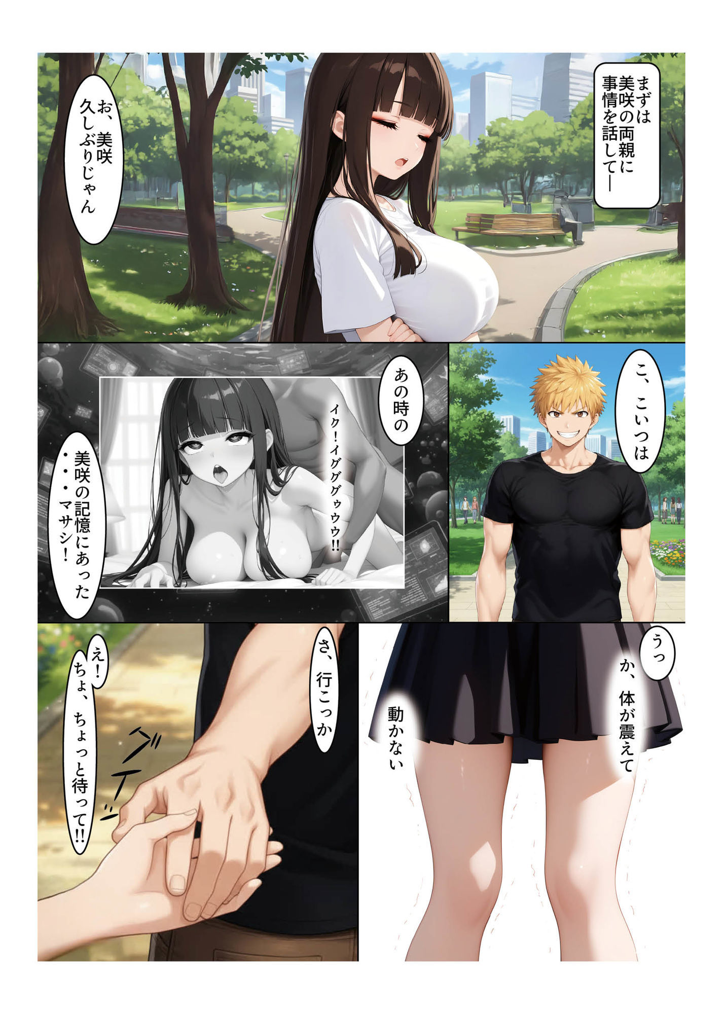 転生美女計画 RE:body 彼女の中で取り残された俺は目覚めると彼女になっていた サンプル5ページ目