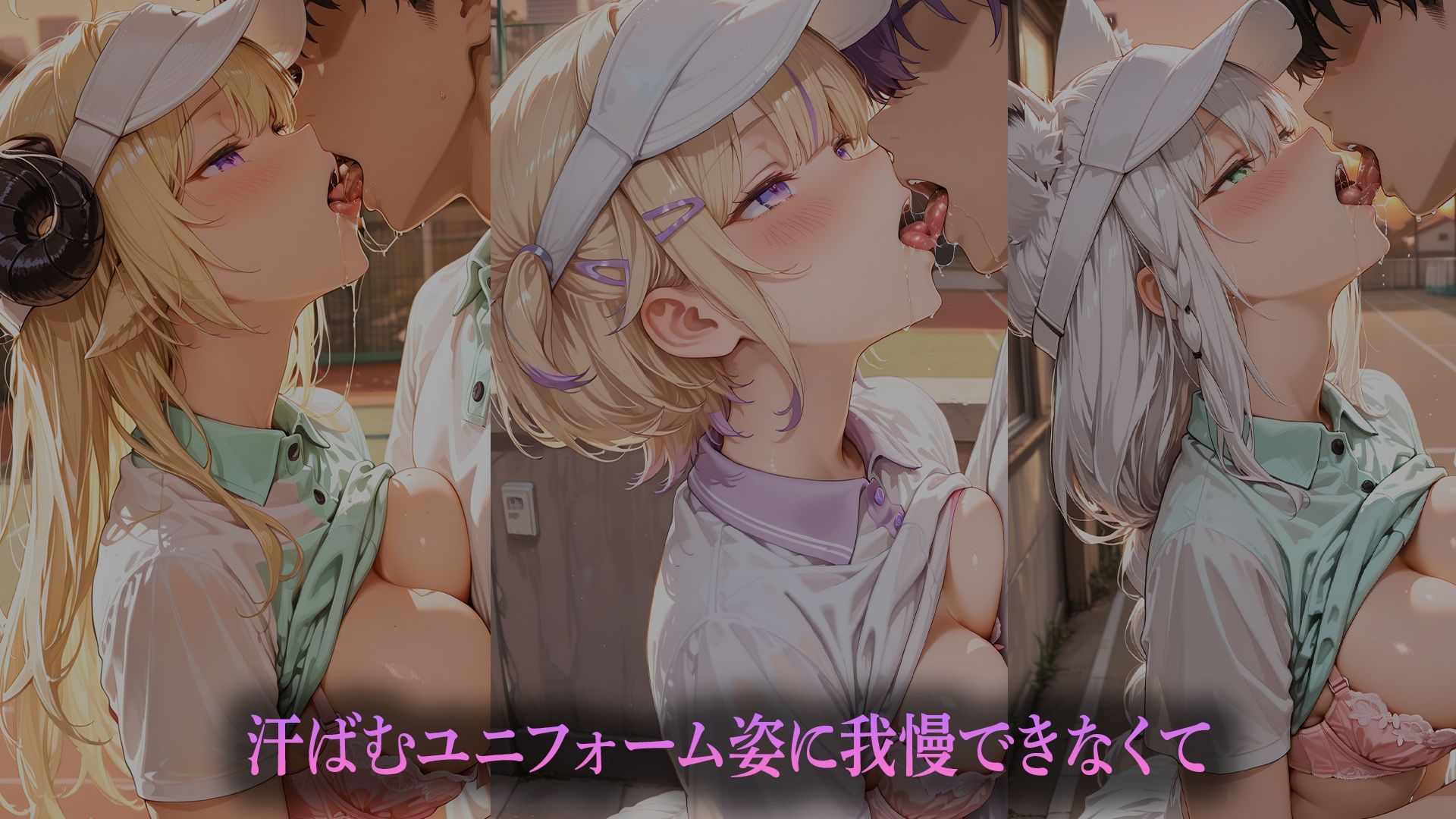 テニス部彼女と放課後えっち2〜夕暮れの青春性交〜    （ホ●ライブバージョン＋α） サンプル2ページ目