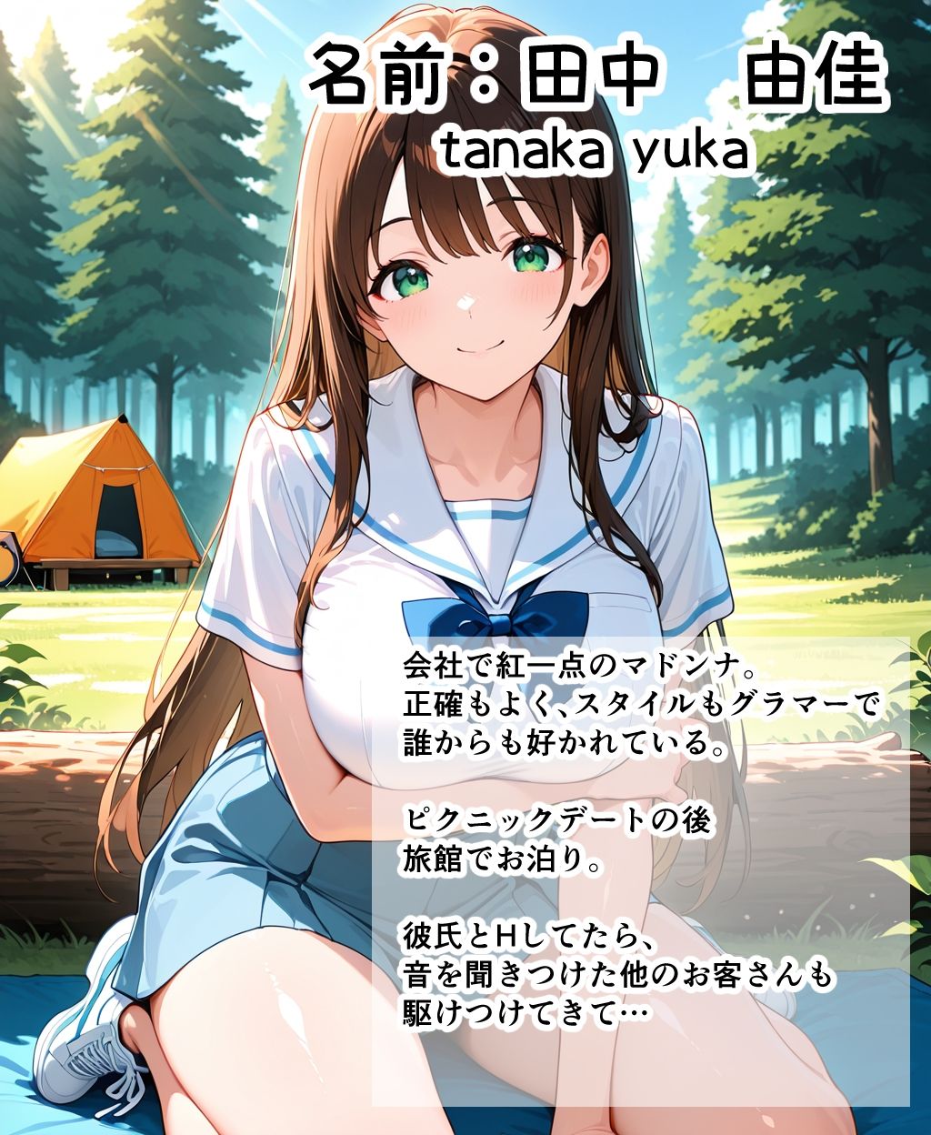 美人OLが旅館でお泊りしてたら夜●いされて大乱交Hした話 サンプル1ページ目