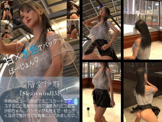 【chrl500】二階堂沙耶の「Sleazywind」シリーズ11〜20がお得なセットに！10本パック総集編！ サンプル3ページ目