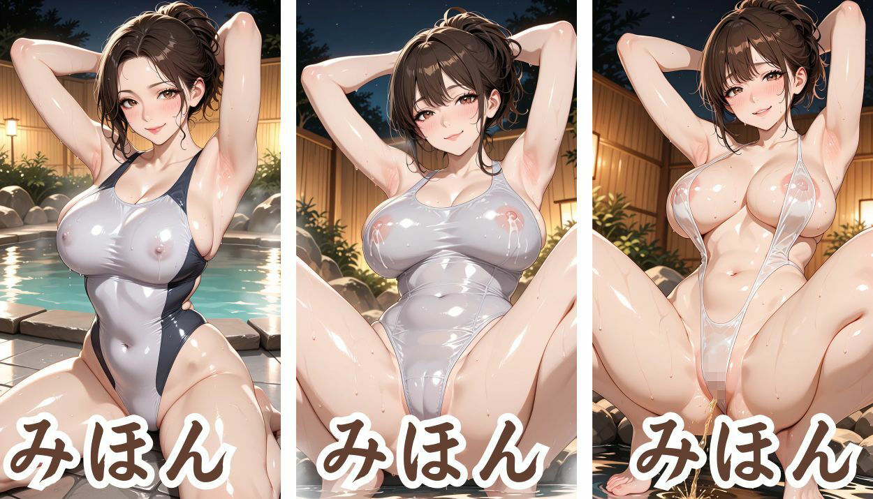 名湯 爆乳母乳温泉 〜若女将の搾乳おもてなし〜 サンプル5ページ目
