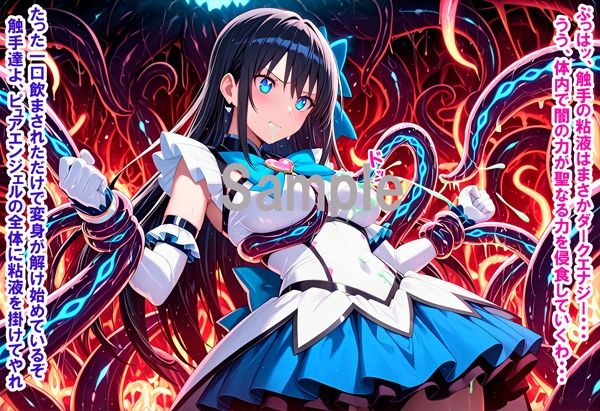 敵と戦いピンチになる魔法少女 Vol5 サンプル4ページ目