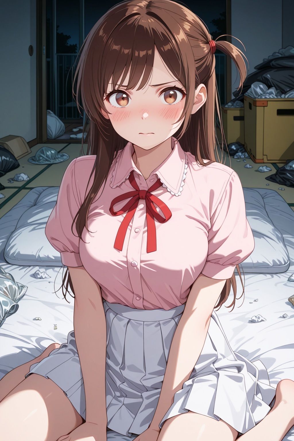 汚部屋に派遣されたレンタル彼女 水●千鶴 サンプル4ページ目