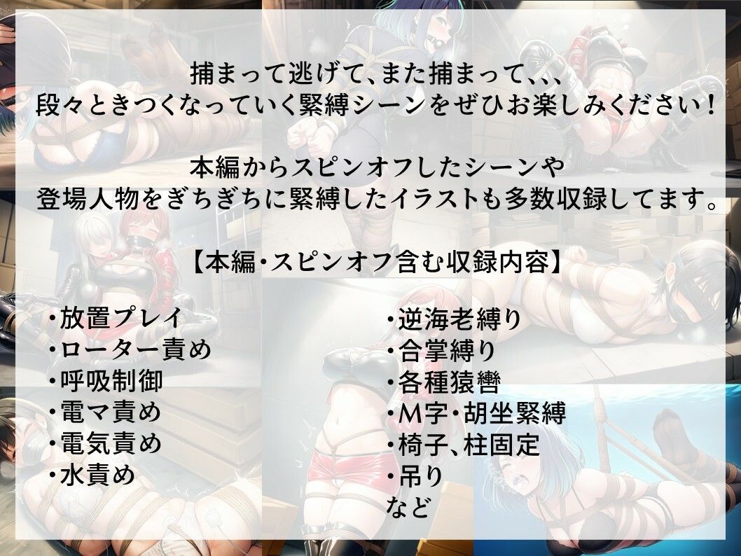 TheDID〜OL/レースクイーン/婦警さん緊縛監禁 サンプル6ページ目