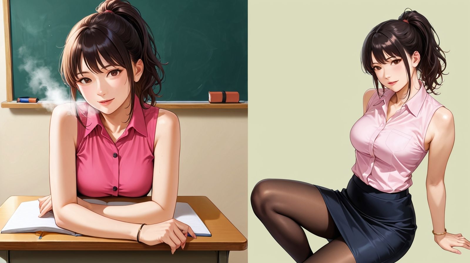 残業手当の巨乳秘書と生ハメ サンプル9ページ目