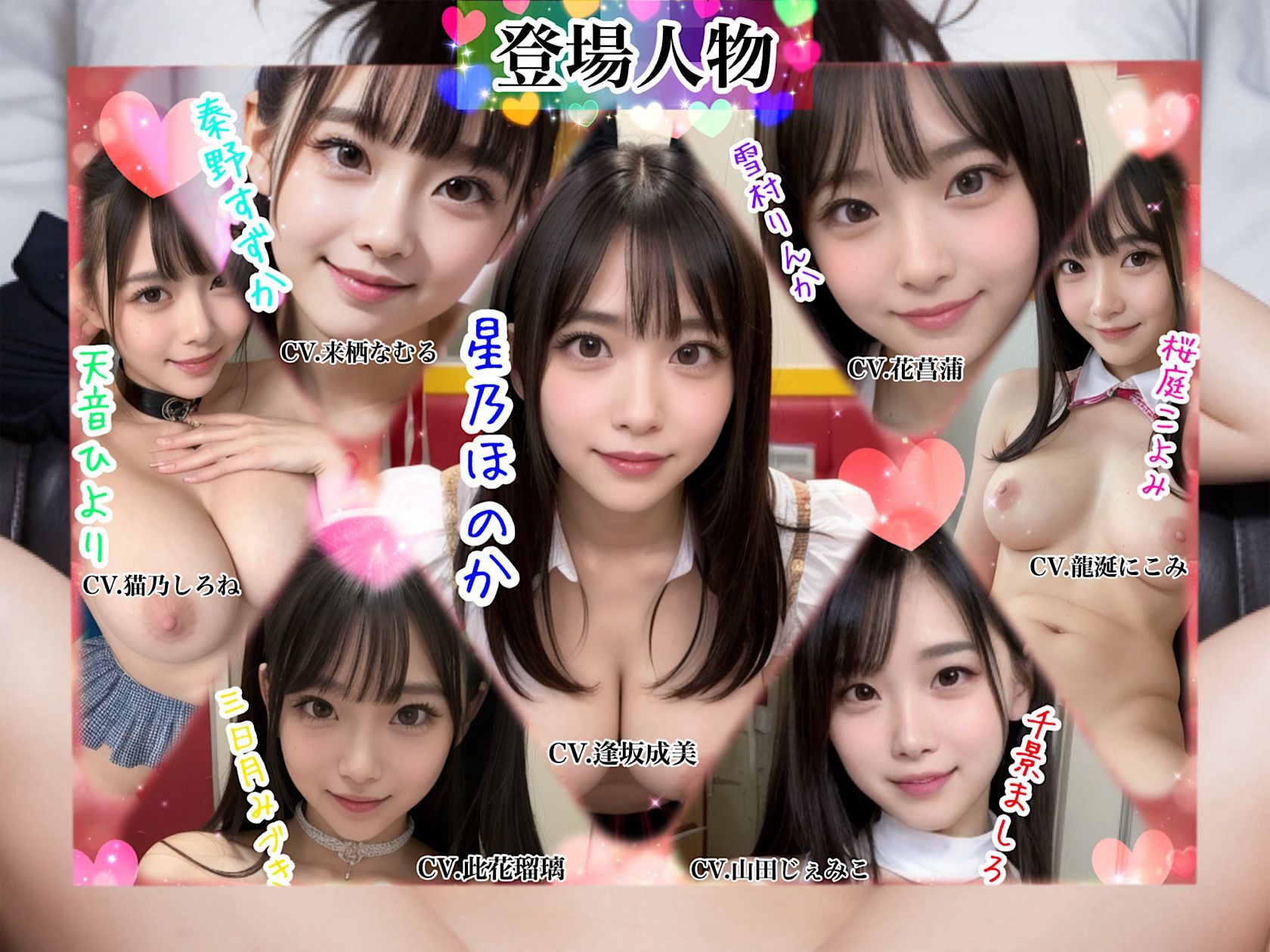 『星恋ヶ丘女学院』裏文化祭1年3組秘密のうさぎ娘喫茶店〜飼い主様本日はどのおま◯こをご注文ですか？〜 サンプル7ページ目