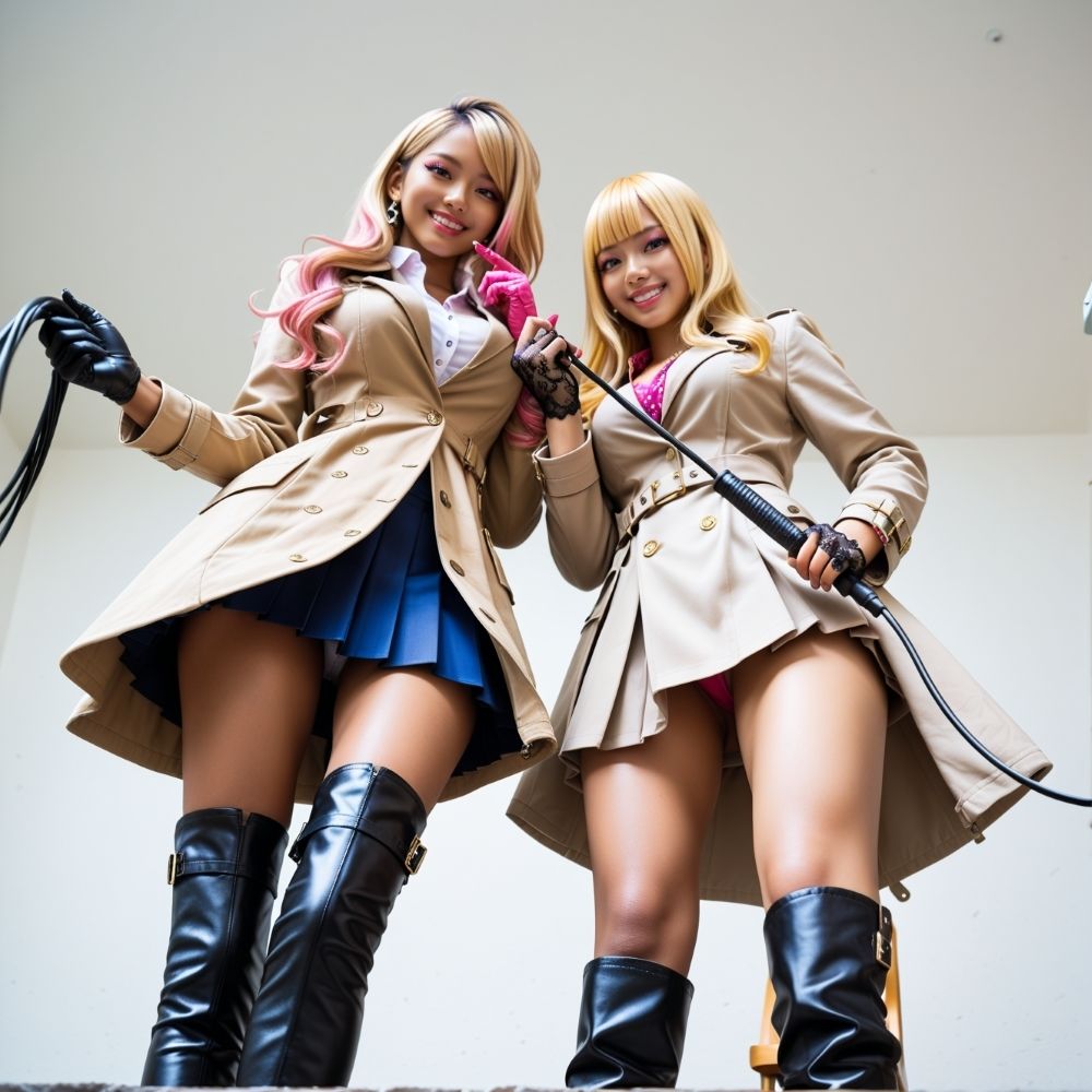 制服QUEEN ブーツ7＆トレンチコート サンプル7ページ目
